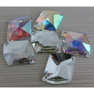 Wholesale Flat Back Crystal Ab Sew on Stone for Garment Accessories